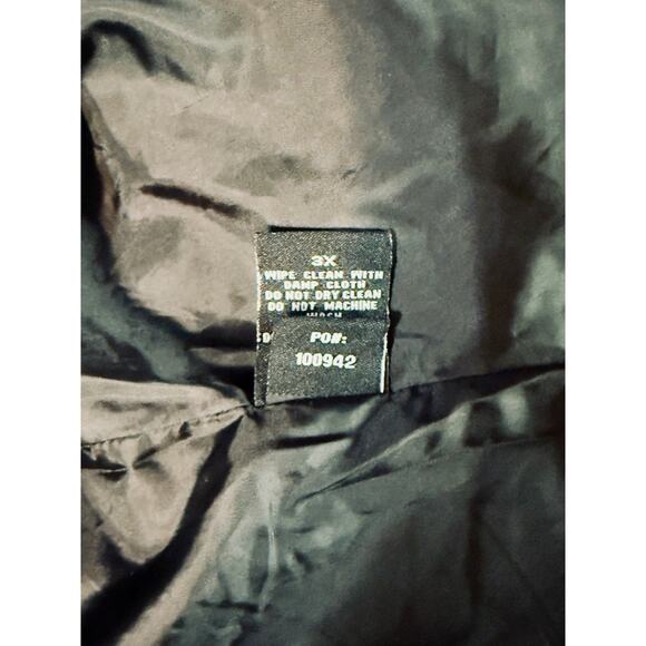 JOUJOU Black Vegan Leather Moto Jacket – Women’s Plus Size 3X – NWT - Picture 5 of 10